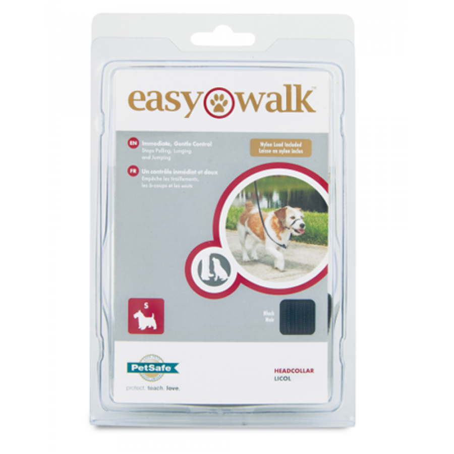 PetSafe - Easy Walk Headcollar - BLACK - SMALL - Up to 11KG (24.3lb)