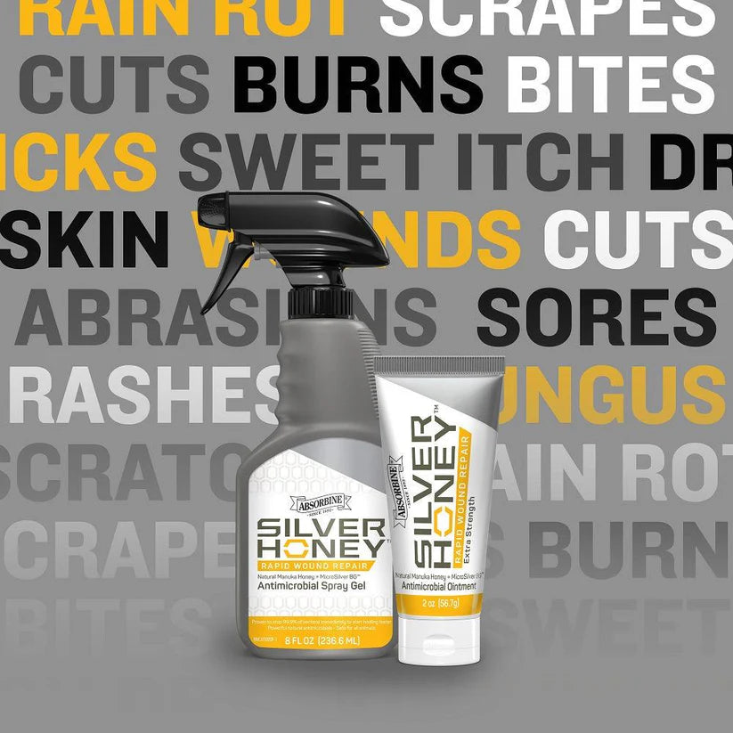Absorbine - Silver Honey Wound Care Spray Gel - 236.6ML (8oz)