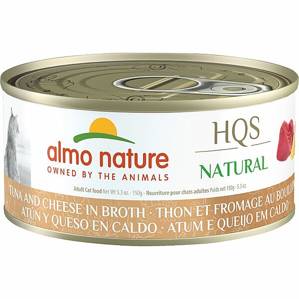 *S.O. - Up to 2 Week Wait* Almo Nature - TUNA and CHEESE in BROTH Wet Cat Food - 150GM (5.3oz)