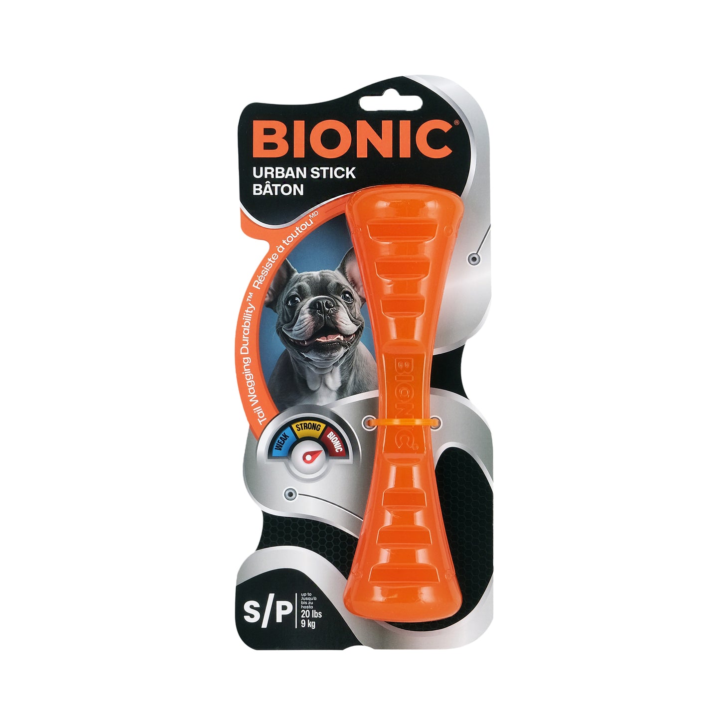 *S.O. - Call for Estimated Arrival* BIONIC - Urban Stick Dog Toy - SMALL - 20CM (8in)