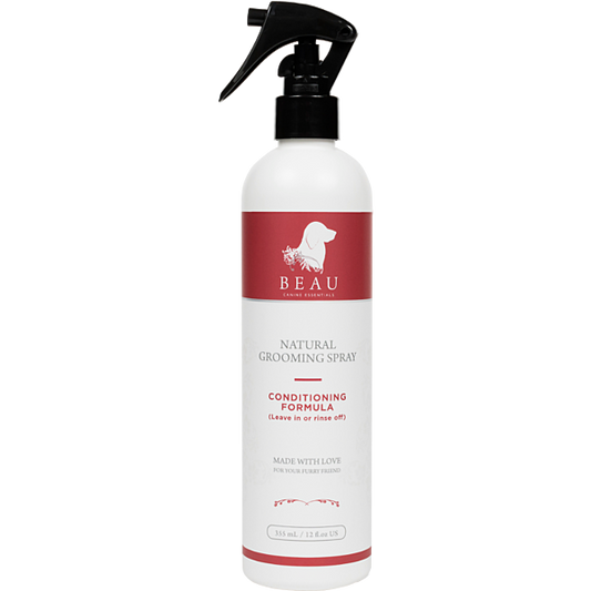 *S.O. - Up to 2 Week Wait* Beau Canine Essentials - Professional Grooming Spray - 355ML (12oz)