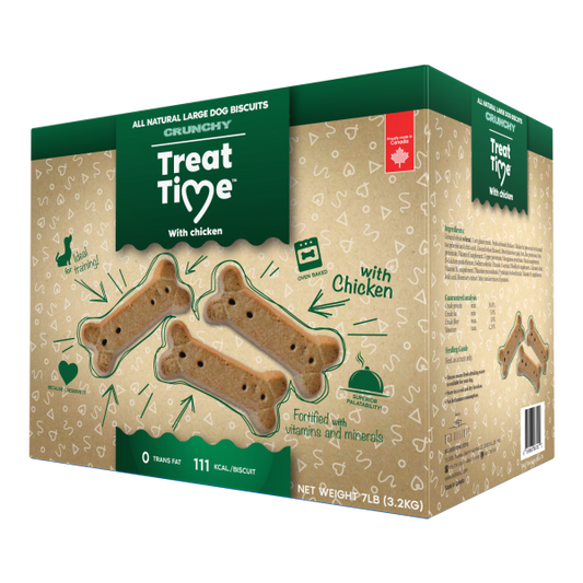 Bio Biscuit - Treat Time CHICKEN Biscuit Dog Treat - 3.2KG (7lb)