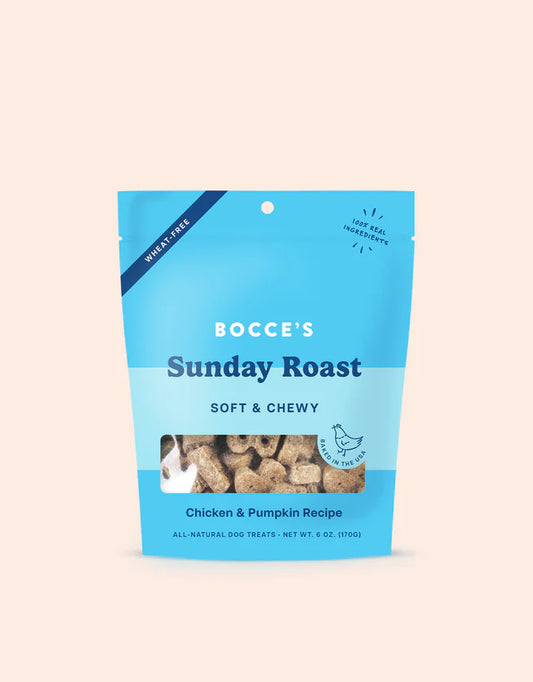 Bocce's Bakery - Soft & Chewy Sunday Roast Dog Treat - 170GM (6oz)
