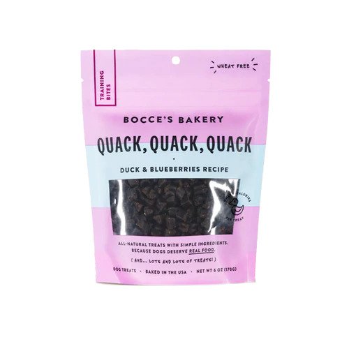 Bocce's Bakery - Training Bites QUACK QUACK QUACK Dog Treat - 170GM (6oz)