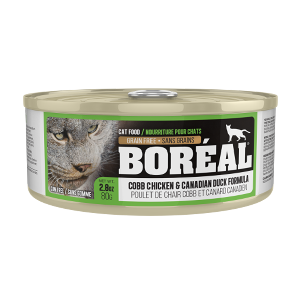 Boreal - Cobb CHICKEN & Canadian DUCK Wet Cat Food - 80GM (2.8oz)