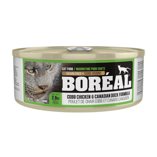 Boreal - Cobb CHICKEN & Canadian DUCK Wet Cat Food - 80GM (2.8oz)