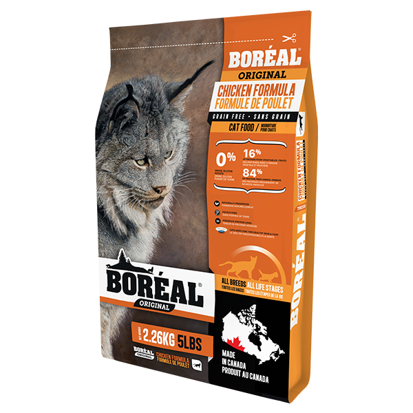 Boreal - Original CHICKEN Dry Cat Food - 2.26KG (5lb)