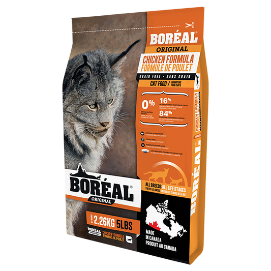 Boreal - Original CHICKEN Dry Cat Food - 2.26KG (5lb)