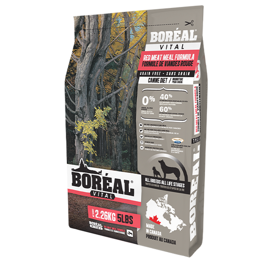 Boreal - Vital All Breed RED MEAT Meal Dry Dog Food - 2.26KG (5lb)