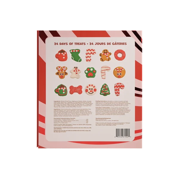 Bosco and Roxy's - Premium Musical Advent Candy Cane Calendar for Dogs