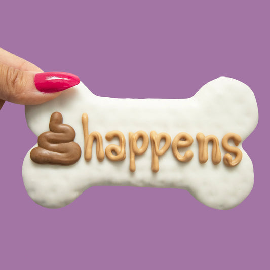 Bosco and Roxy's - SH*T HAPPENS Dog Treat - EVERYDAY NATURALS - 15CM (6in) (BULK)