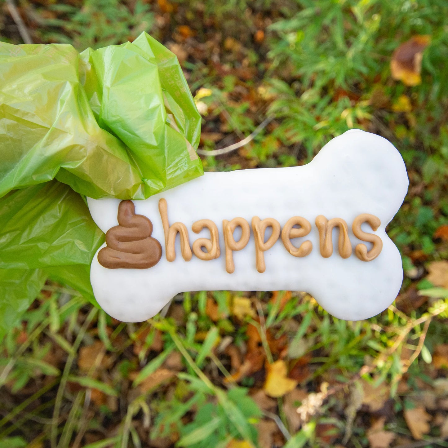Bosco and Roxy's - SH*T HAPPENS Dog Treat - EVERYDAY NATURALS - 15CM (6in) (BULK)
