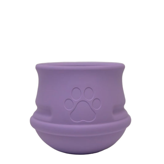 Brookbrand Pets - Interactive Enrichment Dog Toy - PURPLE - LARGE - 10CM (4in)