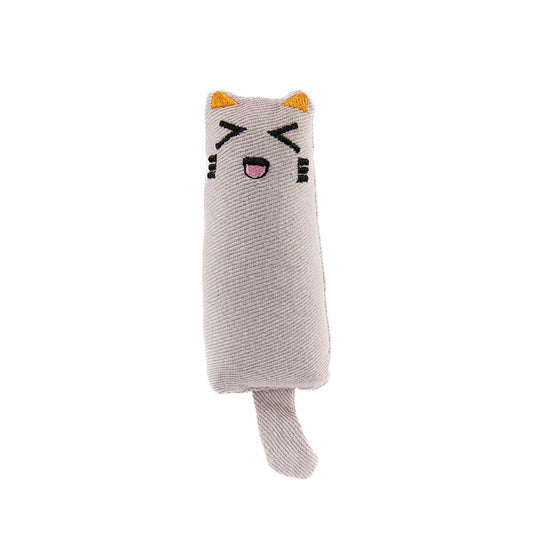 Brookbrand Pets - Rustle Catnip Cat Toy - GREY - 15CM (6in)