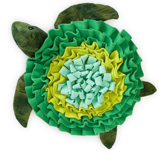 Brookbrand Pets - Snuffle Turtle Mat - GREEN - 53.5CM (21in)