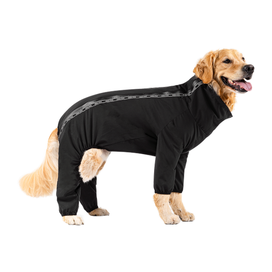 *DISC* Canada Pooch - The Slush Suit - BLACK - Size 16