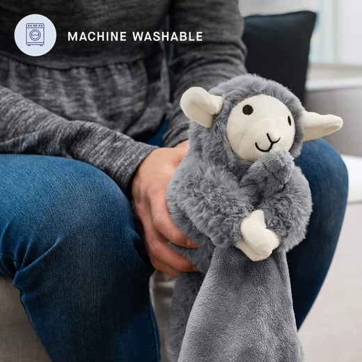 *DISC* Canada Pooch - Core Weighted Calming Toy - LAMB - GREY - S/M