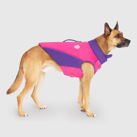 *DISC* Canada Pooch - High Tide Life Jacket - PINK/PURPLE - Size 16