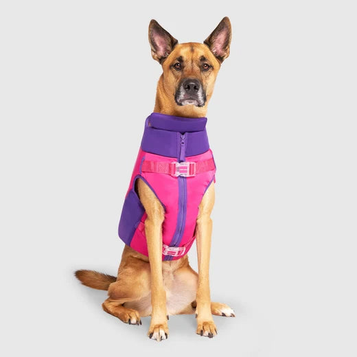 *DISC* Canada Pooch - High Tide Life Jacket - PINK/PURPLE - Size 16