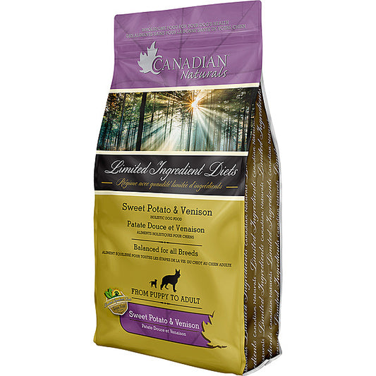 *DNR* Canadian Naturals - Grain Free VENISON and SWEET POTATO - 5.44KG (12lb)