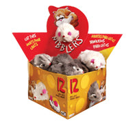 *DISC* Catit - Nibblers Fur Mice Cat Toy - LARGE - 7.5CM (3in) (BULK)