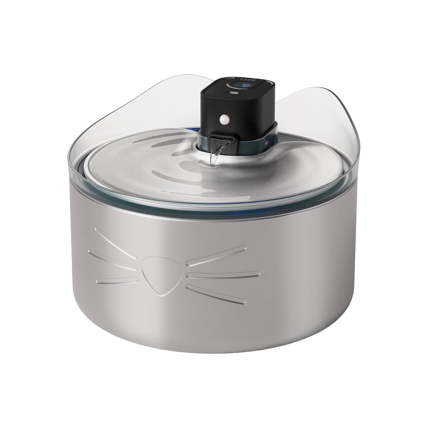 Catit - PIXI Cordless Stainless Steel UV-C Drinking Fountain - 5L (1.3gal)