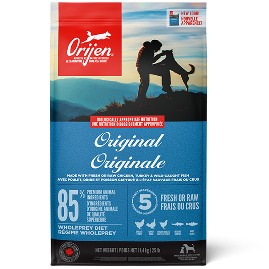 Champion Foods - Orijen ORIGINAL Dry Dog Food - 11.4KG (25lb)