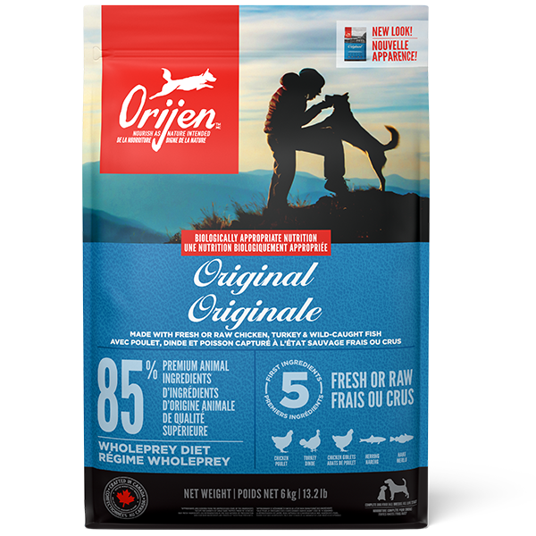Champion Foods - Orijen ORIGINAL Dry Dog Food - 6KG (13.2lb)