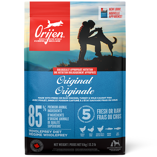 Champion Foods - Orijen ORIGINAL Dry Dog Food - 6KG (13.2lb)