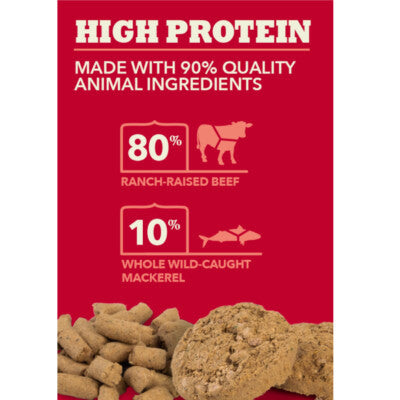 Champion Foods - Acana Freeze Dried Patties RANCH-RAISED BEEF Dog Food - 397GM (14oz)