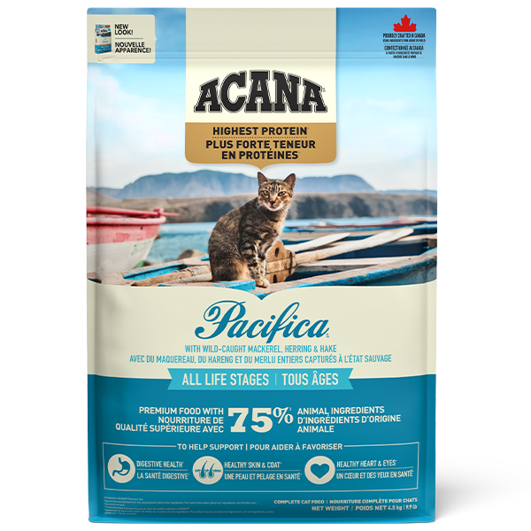 Champion Foods - Acana PACIFICA Enhanced Dry Cat Food - 4.5KG (10lb)