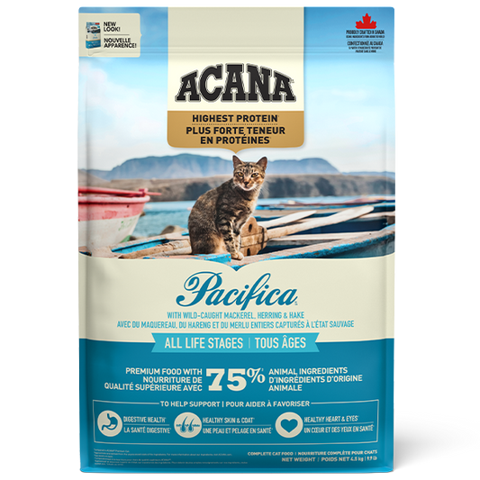 Champion Foods - Acana PACIFICA Enhanced Dry Cat Food - 4.5KG (10lb)