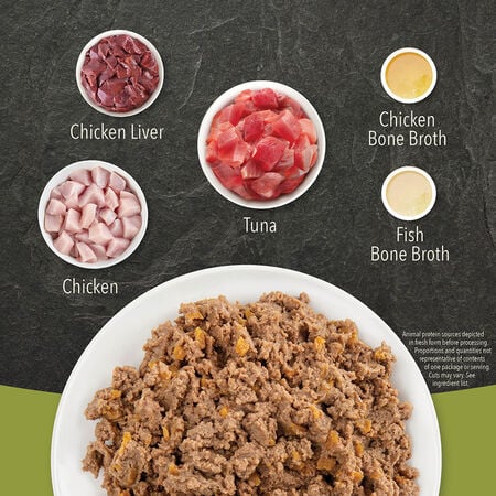 Champion Foods, Acana TUNA in Bone Broth Wet Cat Food, 155GM (5.5oz)