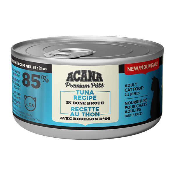 *S.O. - Up to 2 Week Wait* Champion Foods - Acana TUNA in Bone Broth Wet Cat Food - 85GM (3oz)