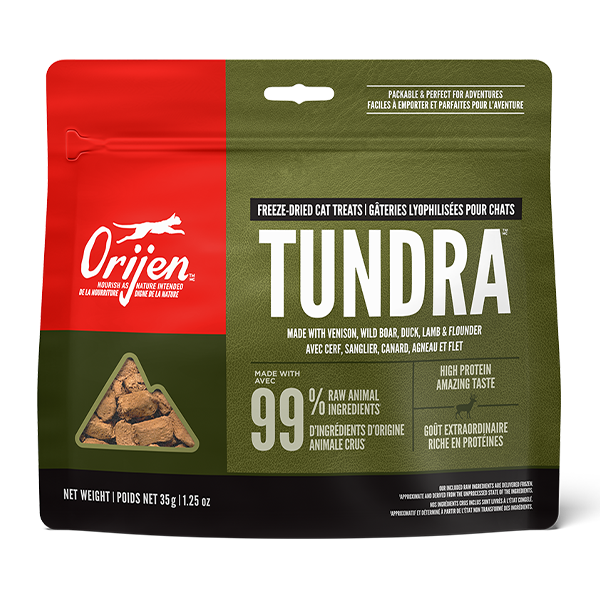 Champion Foods - Orijen - Freeze-Dried TUNDRA Cat Treats - 35GM (1.25oz)