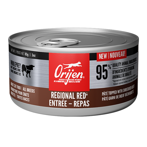 *S.O. - Up to 2 Week Wait* Champion Foods - Orijen REGIONAL RED Entrée Wet Cat Food - 85GM (3oz)