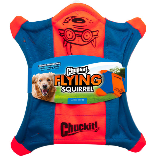 *S.O. - Up to 2 Week Wait* Chuckit! - Flying Squirrel Dog Toy - LARGE - 29CM (11.5in)