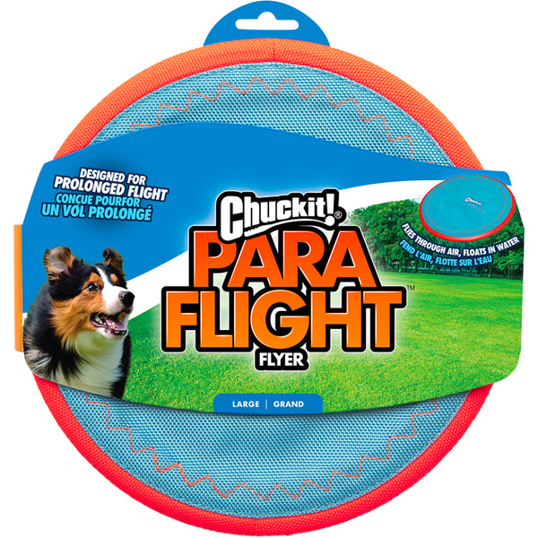 Chuckit! - Paraflight Flyer Dog Toy - LARGE - 25CM (10in)