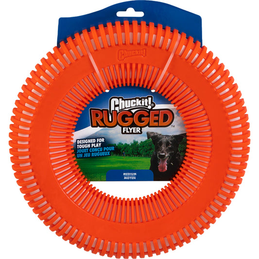 *DNR* Chuckit! - Rugged Flyer Dog Toy - MEDIUM - 25.5CM (10in) - 20% OFF