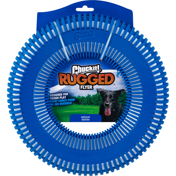 *DNR* Chuckit! - Rugged Flyer Dog Toy - MEDIUM - 25.5CM (10in) - 20% OFF
