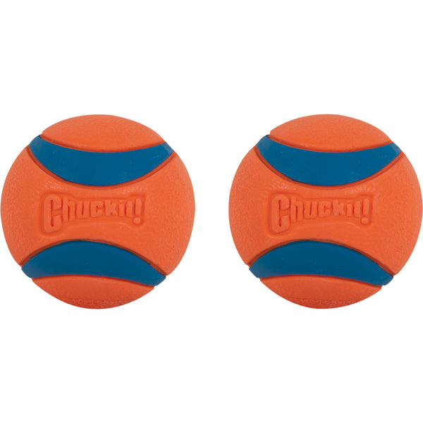 Chuckit! - Ultra Ball Float Dog Toy - MEDIUM - 6.5CM (2.55in) - 2PK
