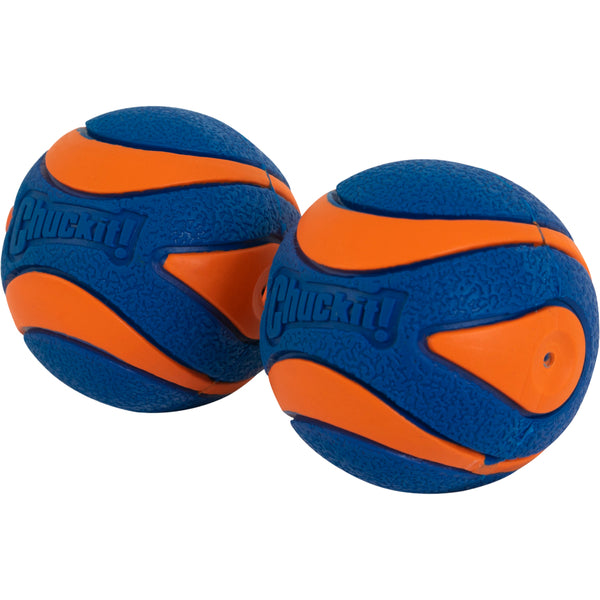 Chuckit! - Ultra Squeaker Ball Dog Toy - MEDIUM - 6.5CM (2.5in) - 2PK