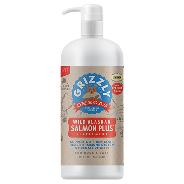 Cloud Star - Grizzly Salmon Plus Oil Liquid Supplement - 946ML (32oz)