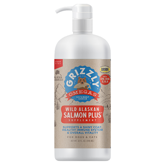 Cloud Star - Grizzly Salmon Plus Oil Liquid Supplement - 946ML (32oz)