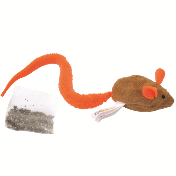 *S.O. - Up to 2 Week Wait* Coastal - Turbo Tail Catnip Belly Mouse Cat Toy - 16CM (6.3in)