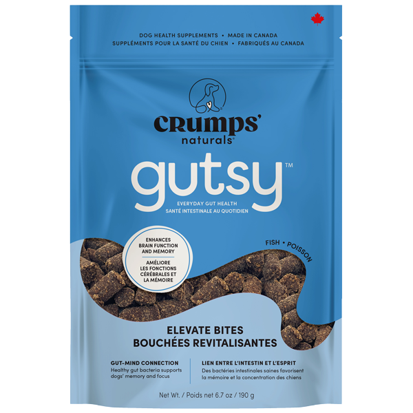 Crumps' Naturals - Gutsy ELEVATE Bites Dog Treat - 190GM (6.7oz)