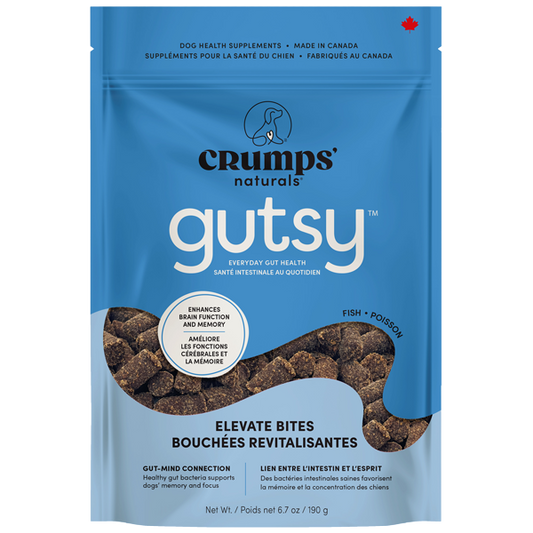 Crumps' Naturals - Gutsy ELEVATE Bites Dog Treat - 190GM (6.7oz)