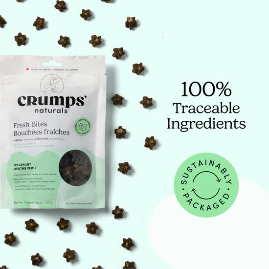 Crumps' Naturals - Fresh Bites Dog Treat - 207GM (7.3oz)