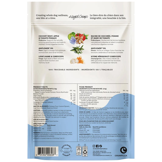 Crumps' Naturals - Gutsy ELEVATE Bites Dog Treat - 190GM (6.7oz)