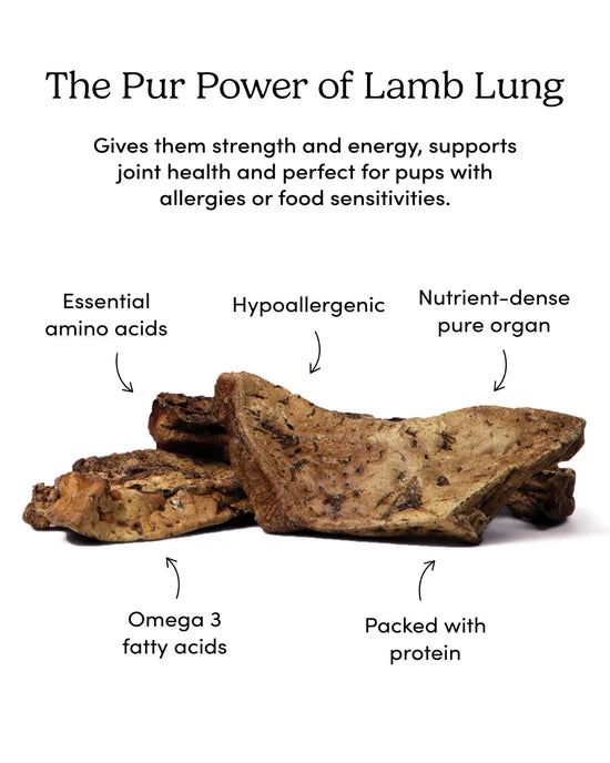 Crumps' Naturals - LAMB Chops Dog Treat - 110GM (3.9oz)